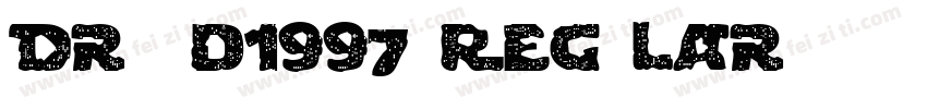 Droid1997 Regular字体转换